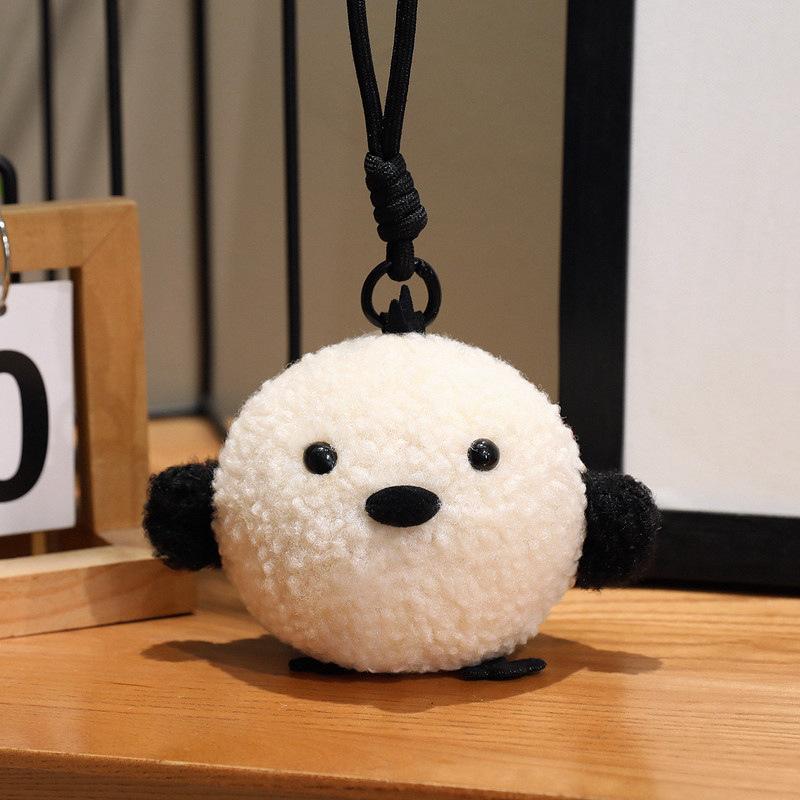 Niedliches Dekompressions-Tier Pinguin Pufferpuppe Plüschtier Drücken Langsamer Rückprall Kükenpuppe Schlüsselanhänger Anhänger