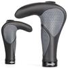 CXWXC Bicycle Ergonomic Handlebar Cow Shock Fatigue Easy Installation Grips, Horn, Absorbing, Reducing, Non-Slip, Durable, (VLG-1185AD3)