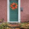 Thanksgiving Fall Wreaths Berry Pumpkin Fall Garland For Front Doors Fall Decorations Porch Walls Home Outdoor Holiday Decor New