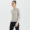 Huit Long Sleeve Zip Tee Htwtl3k18t