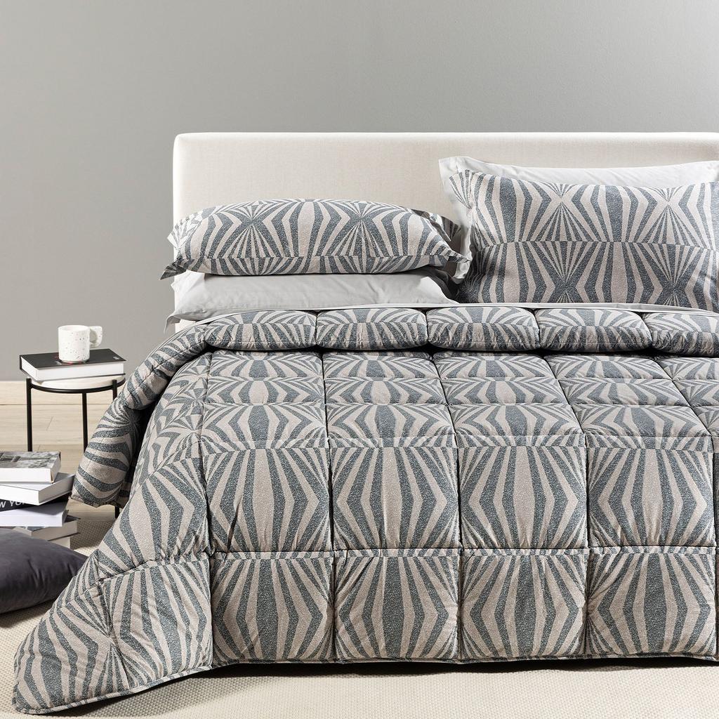Trapunta Lux City Time in Cotone 300 gr/mq
