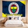 Fenerbahce Sk (14) Individualaus vardo gobelenas Sieninis gobelenas Sienos meno dekoras Miegamajam Svetainei
