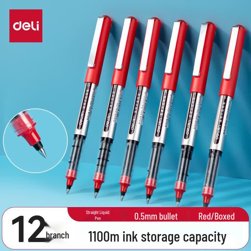 Quick-Drying 0.5mm Direct Liquid Gel Pen