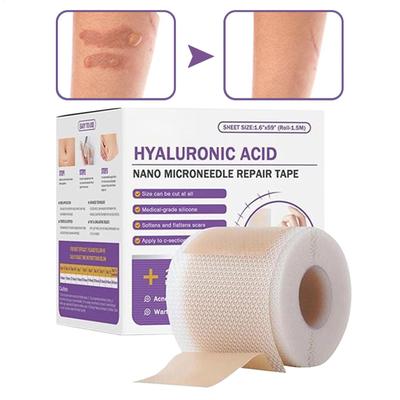 Chirurgisches Weiches Silikongel Narbenpflaster Behandlung Entfernung Tape Akne Trauma Verbrennung Narbenabdeckung Hautregeneration Sektion Ohr Schönheit