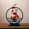 1 Set künstlicher Pflaumenblüten-Bonsai im chinesischen Stil mit Schirmbasis - Vielseitige Tischdekoration für verschiedene Räume, Ideal für