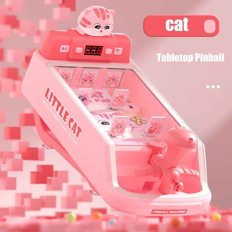 Children's Creative Marbles Game Machine Toy Scoring Music Lights Gifts Family Party Games Educational Toys for Boys Girls Gifts