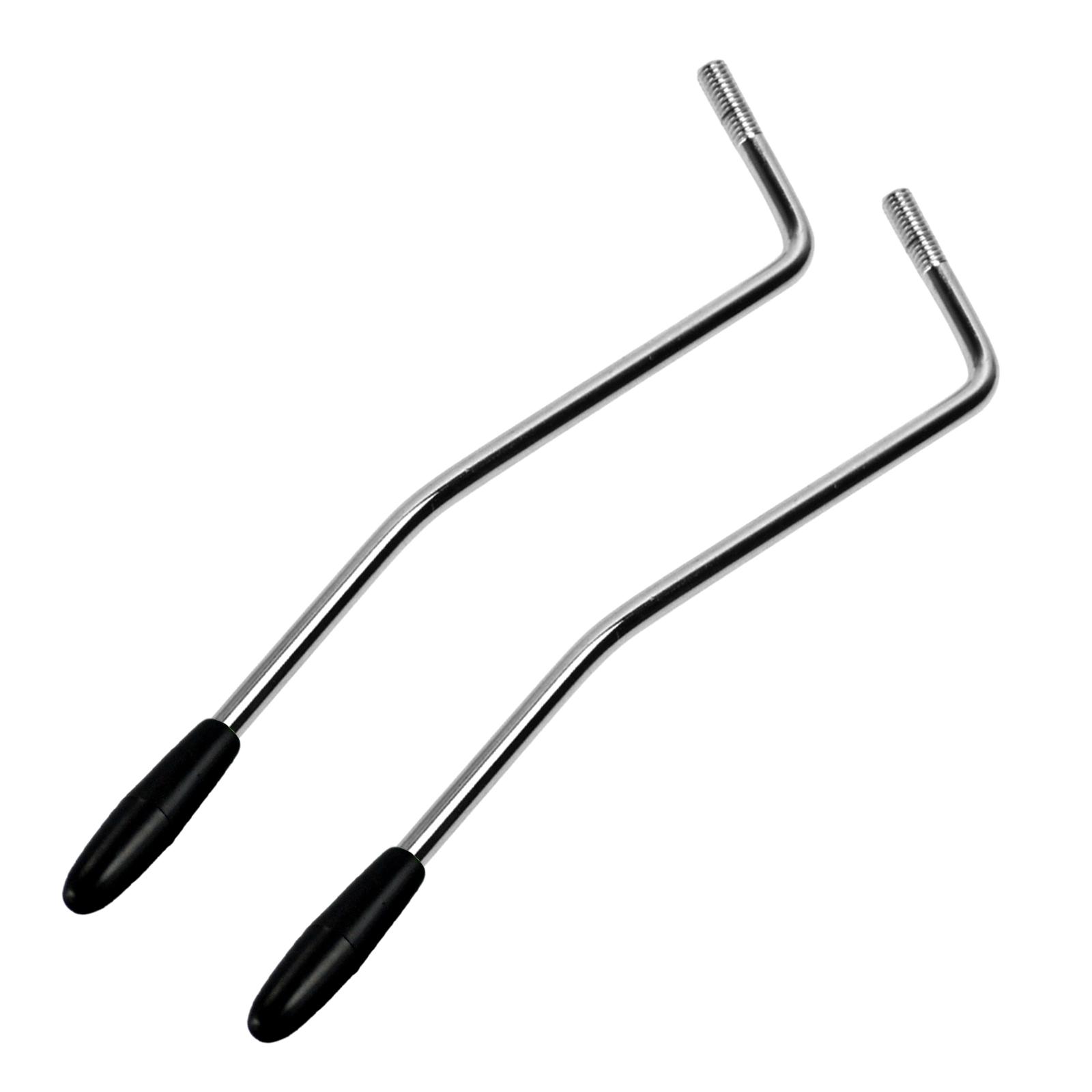 

2 шт. Вкручуваний важіль тремоло для електрогітари Whammy Bar з пластиковим наконечником Система тремоло гітари Важіль бриджу Простий у використанні 3