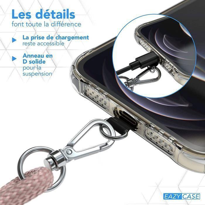 Coque de Protection - E.F.CONNECTION - Redmi Note 9 - Souple - Anti-Choc - Noir
