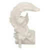Garden Cherubs Statue Resin Adorable Vivid Expression High Glossy White Cherub Figurine Statue