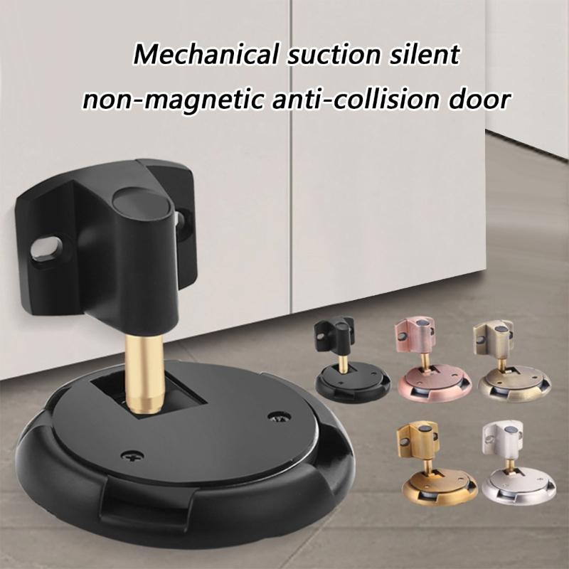 Quiet Mechanical Door Stoppers Winds Resistant Door Stoppers Heavy Type Zincs Alloys For Indoor Outdoor Use