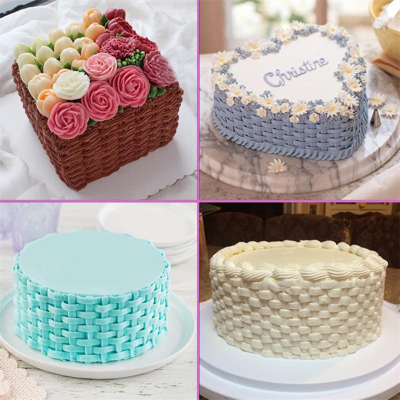 Korean Style 7-Piece Ruffle Piping Tips Set - 304 Stainless Steel Cake Decorating Kit