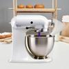KitchenAid için Stand Mikser Hunisi Kolay Dökme Hunisi 5 qt Kase için Eklenti 30 Derece Açılı Ağız Dökülmeleri Azaltır Sıçratmaz Dökme Aletleri
