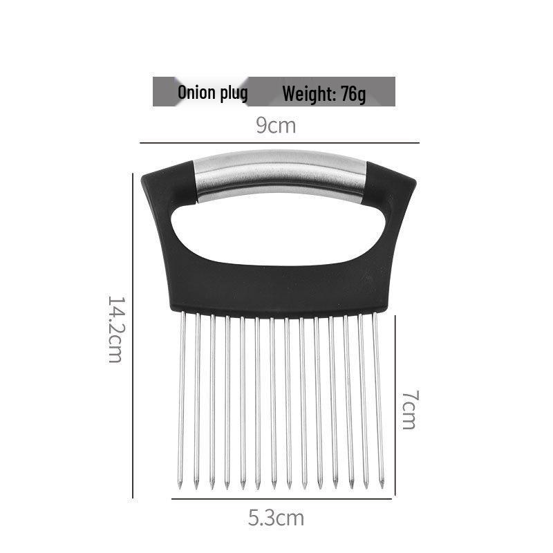 304 Stainless Steel Onion Holder & Meat Tenderizer Fork