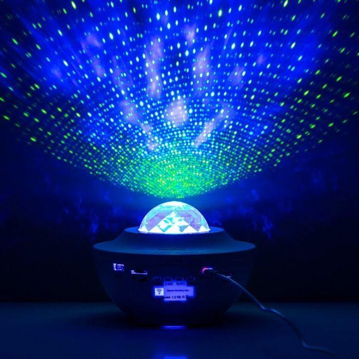 Projecteur ciel étoilé - CELLUSTOP - Modèle 288 - 10 modes de projection - LED - Intérieur