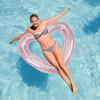 Kids' Inflatable Sequin Heart Swim Ring