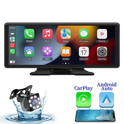 9.3Inch Car Radio Dash Cam Video Recorder MP5 Player Wireless CarPlay Android Auto Touch Screen