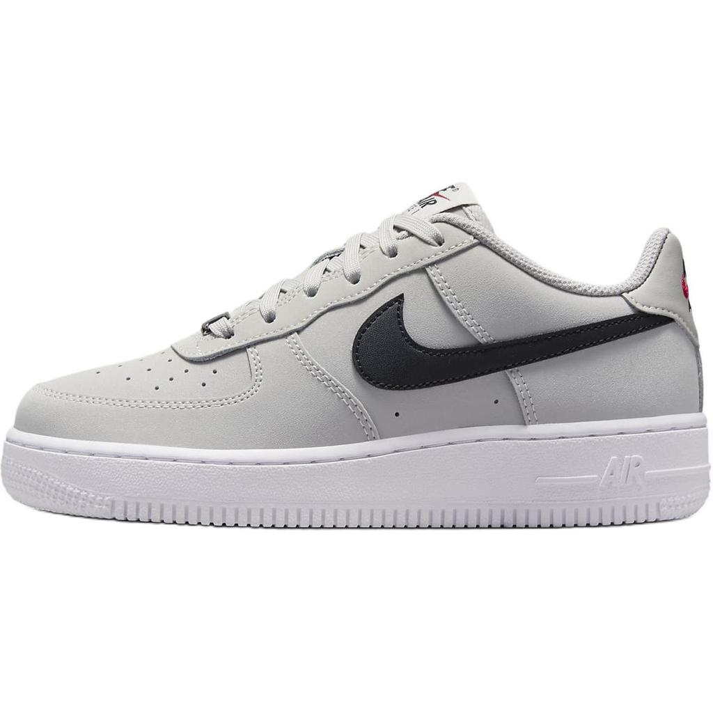 Nike Air Force 1 Lv8 Synthetic Leather Low Top Kids' Skateboarding Shoes Gray Kids' FZ1021-001