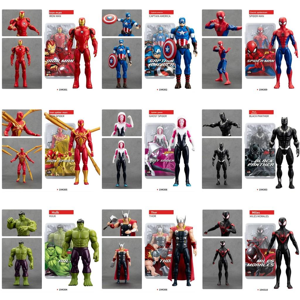 Marvel Avengers Pvc Toy Figures With Storage Box For Display And Gift Ideas