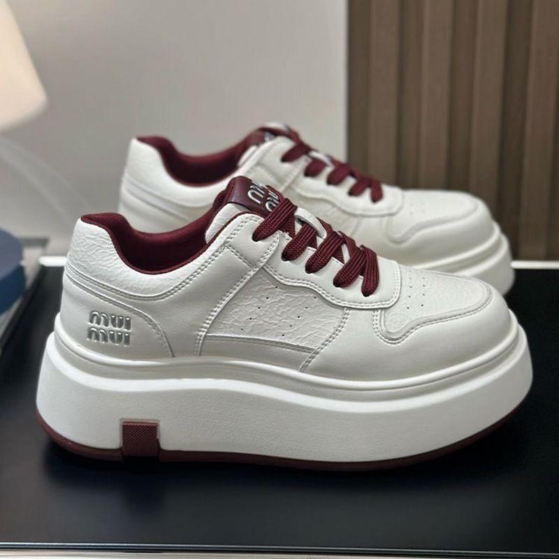 Platform women's autumn new comfortable and versatile sports casual shoes increase the height of women's shoes college style