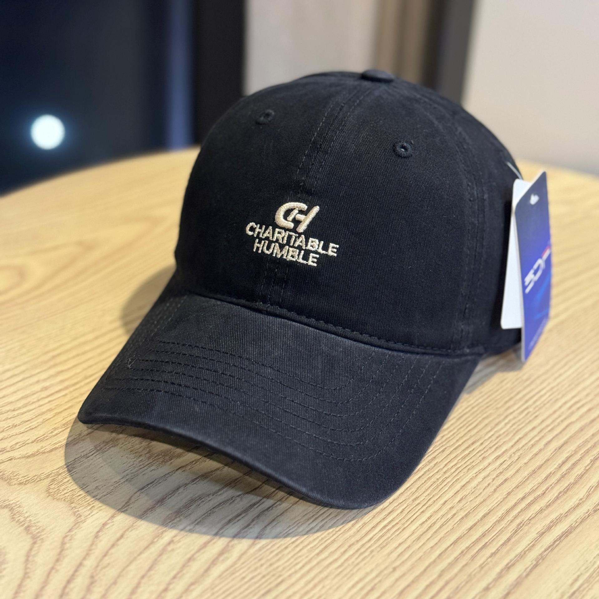 

2026New women s baseball cap with a duckbill design, sun protection, soft top, makes the face appear smaller, wide brim, deep crown Adult54-60Adjustable чёрный