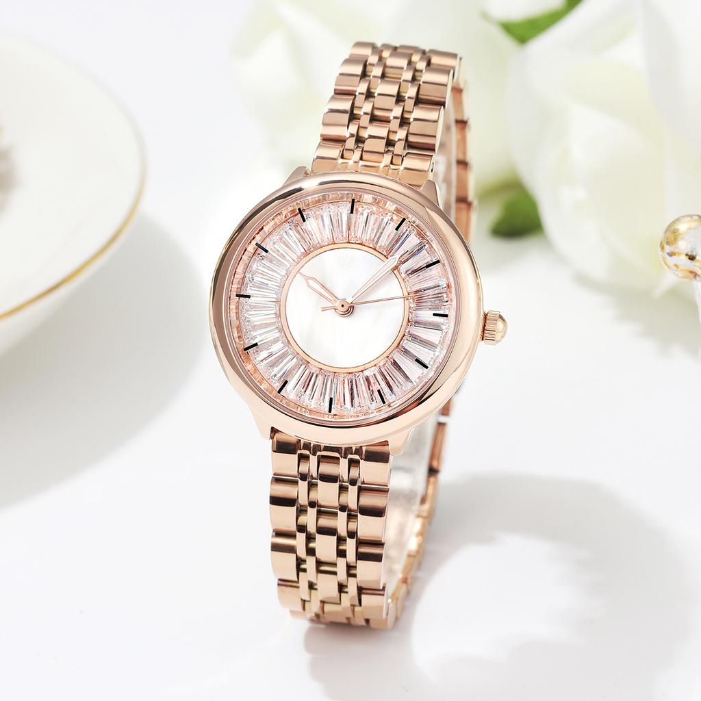 Trendy Steel Belt Watch Women'S Fashion Gypsy Waterproof Watch