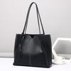 shein leather bag plus niche large-capacity handbag commuter shoulder tote bag