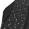 C7292 Europeisk & Amerikansk Mode Dam Sexig Strass Bodycon Genomskinlig Sjal Klänning