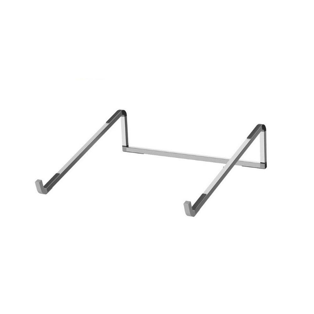 

Adjustable Foldable Laptop Stand Aluminum Zinc Zinc Alloy Notebook Bracket Laptop Cooling Bracket Office серебряный