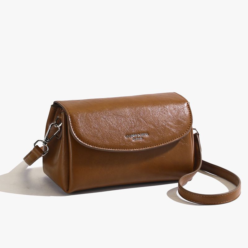 

New Arrival Shoulder Messenger Bag Temperament Commute Retro Casual Bag Women s Small Bag Women s 2025 New Arrival All Year Round Neutral Light brown