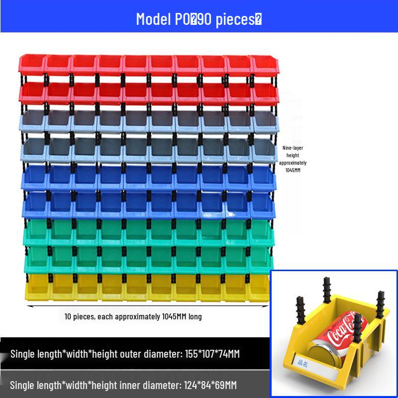 Multi-Layer Plastic Display & Storage Rack for Shelves and Jewelry