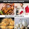 Instant Read Digital Thermometer Food For Kitchen Oven Grill Smoker