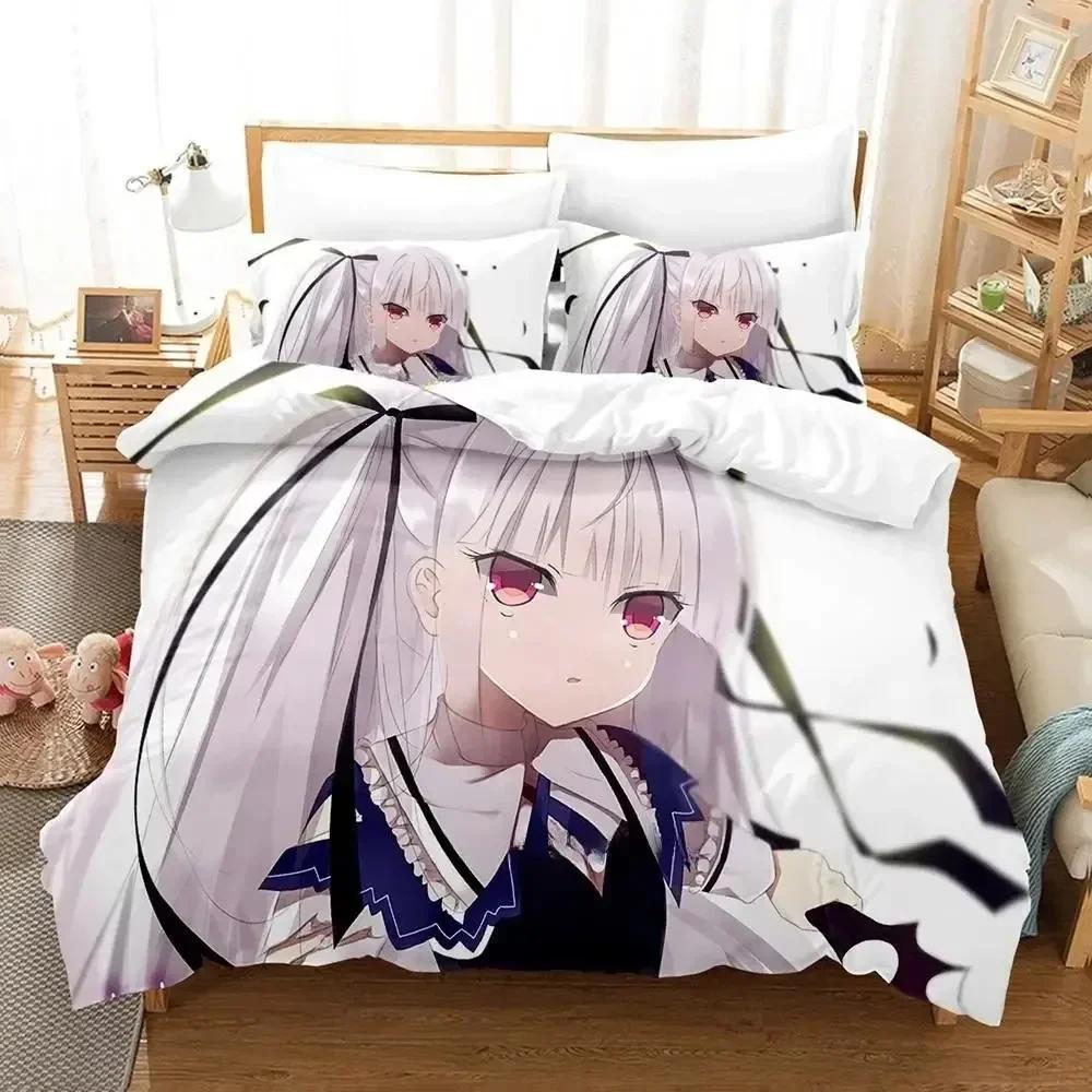 Absolute Duo Bettwäscheset Einzelbett Twin Full Queen King Size Bettset Erwachsene Kind Schlafzimmer Bettbezugsets 3D-Druck Anime Bettlaken-Set