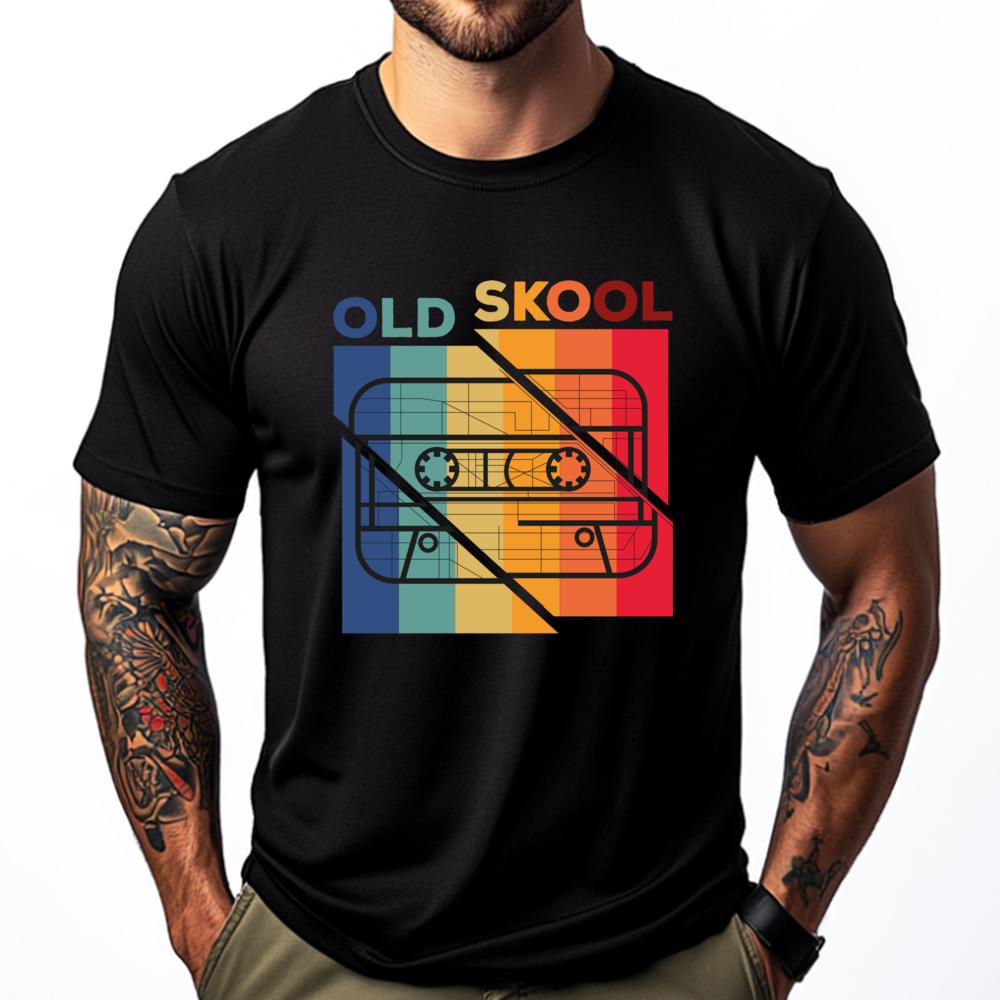

Old Skool Original Raver Love Raving Rave Cassette Ta Vintage T Shirt Men Men s T-Shirts Designer Clothes - Men s Summer Cott... 5XL різнокольоровий