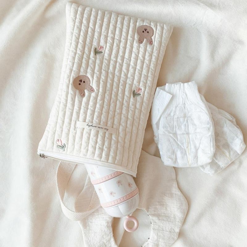 Baby Diaper Bag Maternity Handbag for Mommy Babies Stroller Nappy Organiser Pouch Portable Travel Messengers Bag