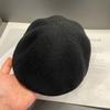 Elegant Temperament  Versatile Beret Hat for Women In Autumn and Winter New Large Head Circumference  Retro Wool Warm Painter's Hat  Small Face
