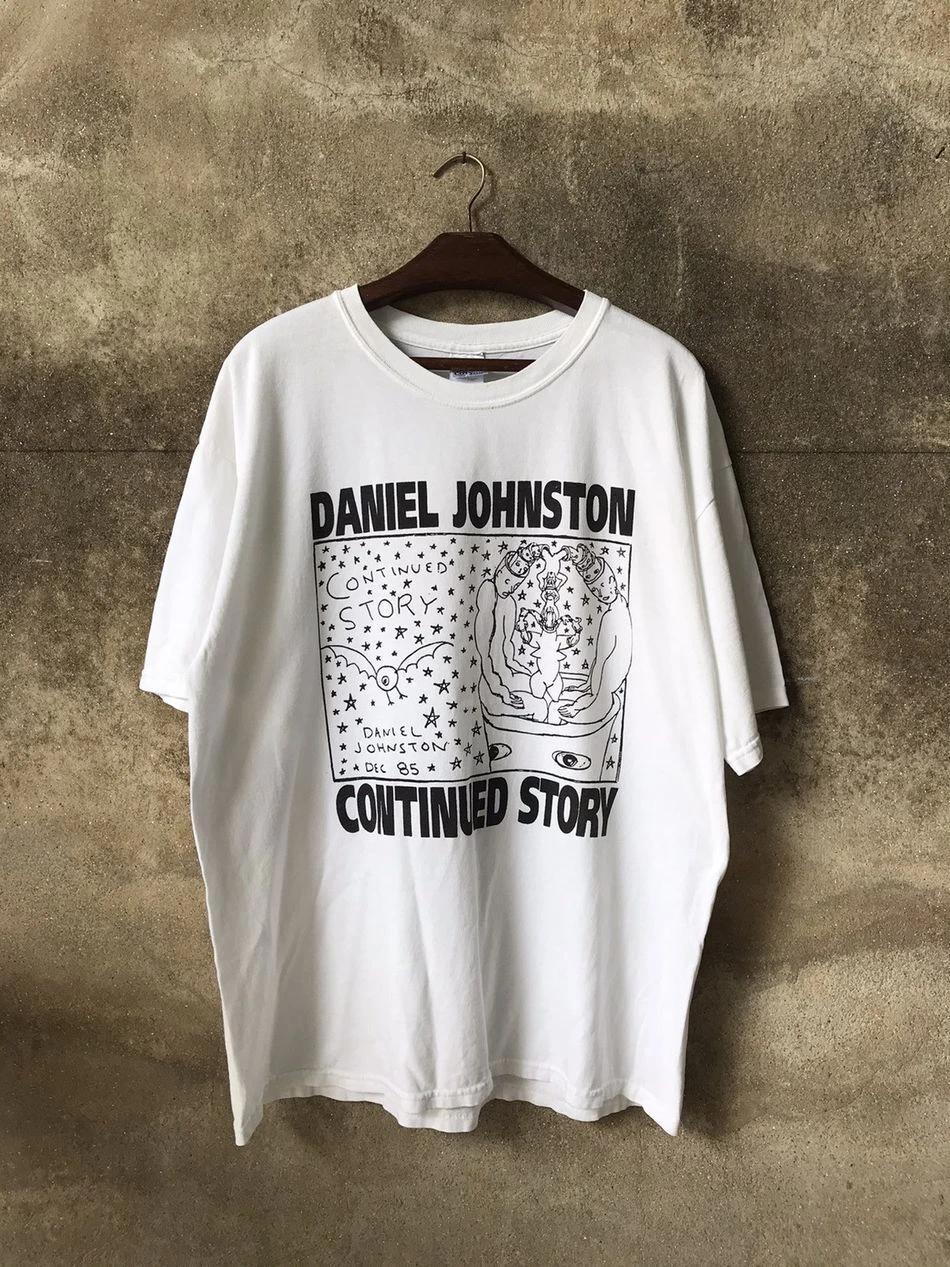 Men s and Women s T-shirts New DANIEL JOHNSTON continued story Gift For Fans Unisex S-5XL Shirt BS130 S