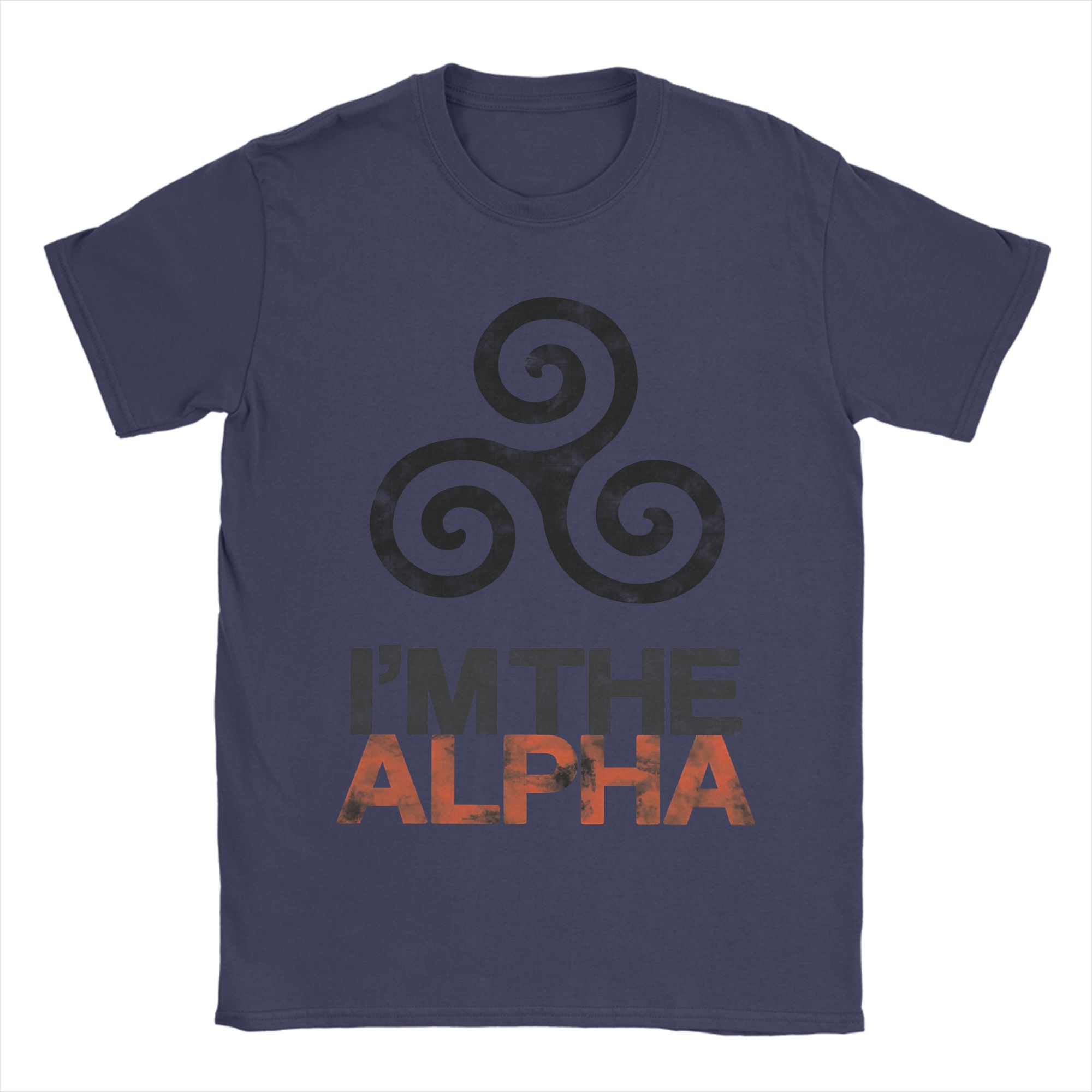 

Teen Wolf I M THE ALPHA T-Shirt for Men Women Funny Pure Cotton Tees O Neck Short Sleeve T Shirts Summer Clothes 4XL