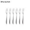 6/16/20/24Pcs Sliver Tableware Stainless Steel 304 Cutlery Set Western Knife Fork Spoon Mirror Dinner Set  Elegant Flatware