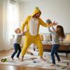 Pineapple kigurumi onesie costume women's pajamas men's warm tracksuit disguise size M