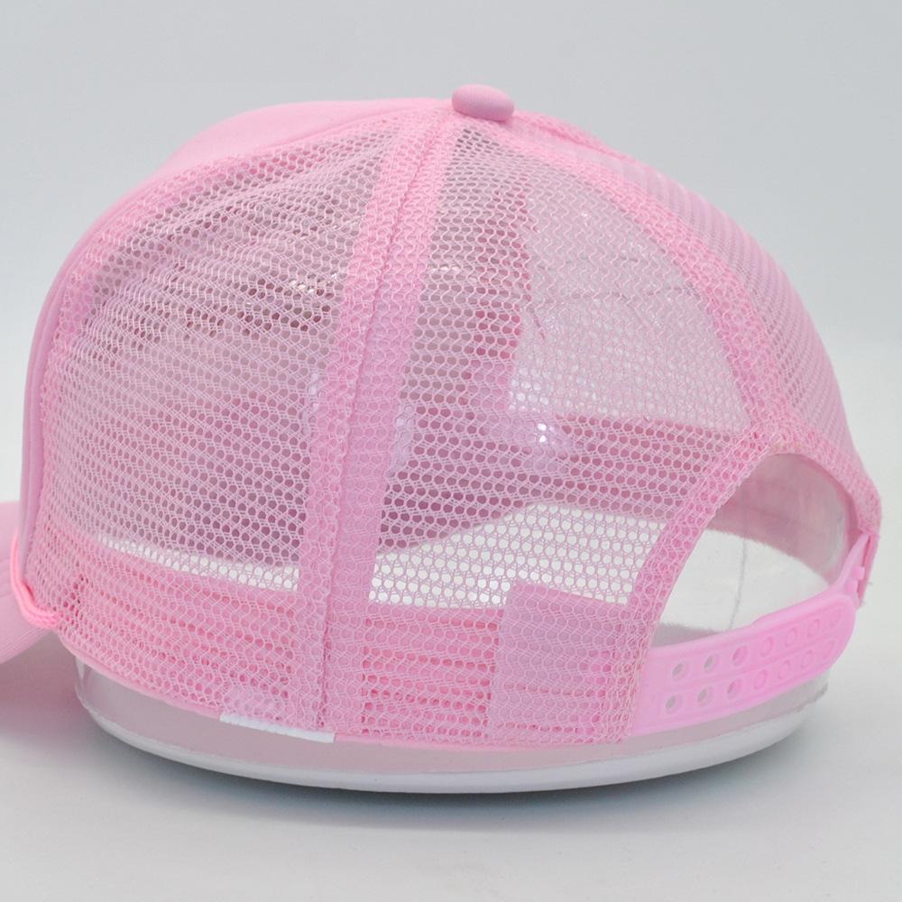 Cool It Cowboy Trucker Hat Baseball Cap Girly Pink Summer Woman Embroider ventilate Mesh Cap Unisex Sun-proof Accessories