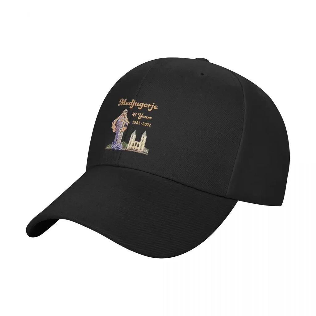 Medjugorje Our Lady Queen of Peace Years Baseball Cap Golf Wear tactical cap Sunscreen birthday Womens Hats Unisexs
