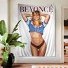 Beyonce Super Singer Printed Large Wall Tapestry Art Science Fiction Room Home Decor Decor Blanket