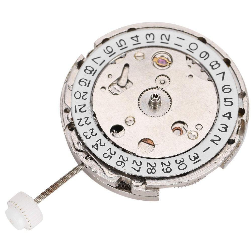 3 Hands 2813 Watch Movement White Movement Watch Movement Replacement Watchmaker Use