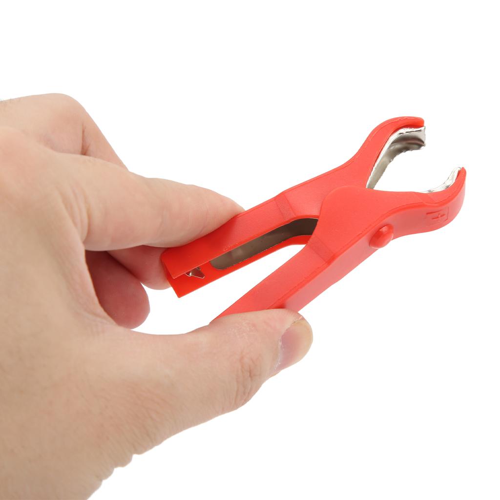 10pcs Electric Clip Stainless Steel Spring Design Strong Clamping Steel ABS Material Safe Charging Clamp for Wires 30A