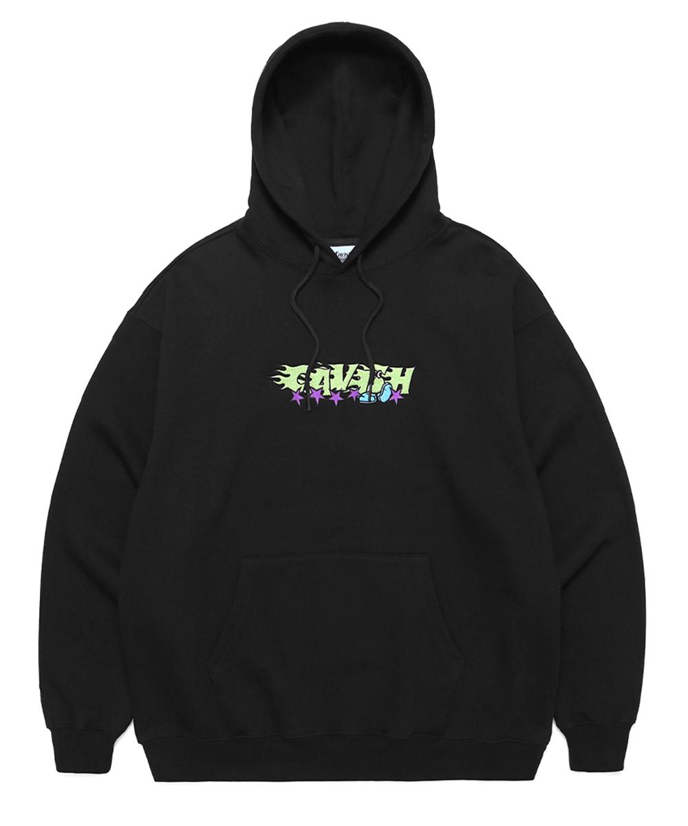 Cabisi Flame Logo Hoodie Black(Cv2Cfum410A) Black/S
