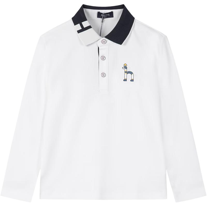 

HAZZYS Boys Long Sleeve Polo Shirt 145