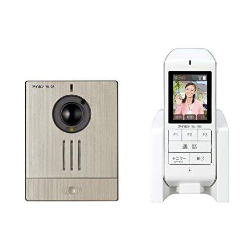 Aiphone WL-11 Wireless Video Doorphone Set, Battery Operated, No Wiring Required