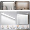 LED Eye Protection Light USB Charging Selfie Light Touch Switch Mirror Light Dimmable Cordless IP44 Waterproof for Home Bathroom