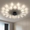 Nordic Fireworks Rotating LED Ceiling Light - High-End Living Room and Bedroom Lighting