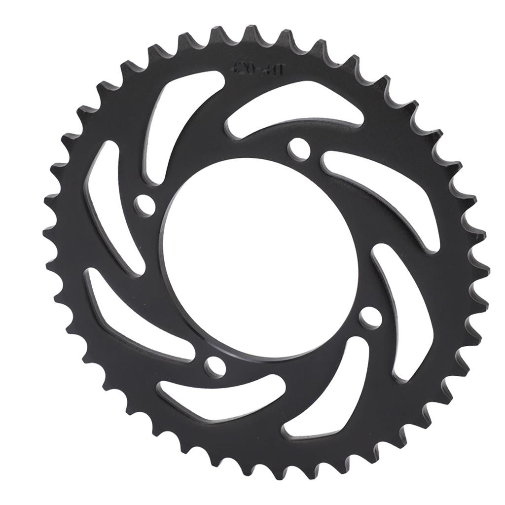 420 41T Motorcycle Chain Sprockets Steel Rear Back Sprocket Cog For DIY ATV Karting Repair Accesories